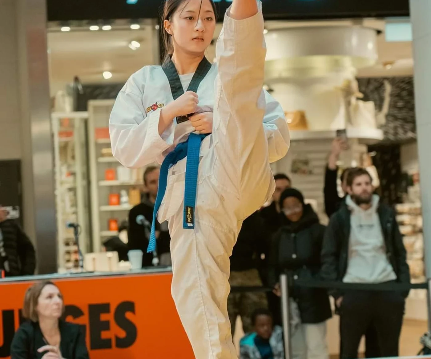 Taekwondo class at M.T.L Taekwondo